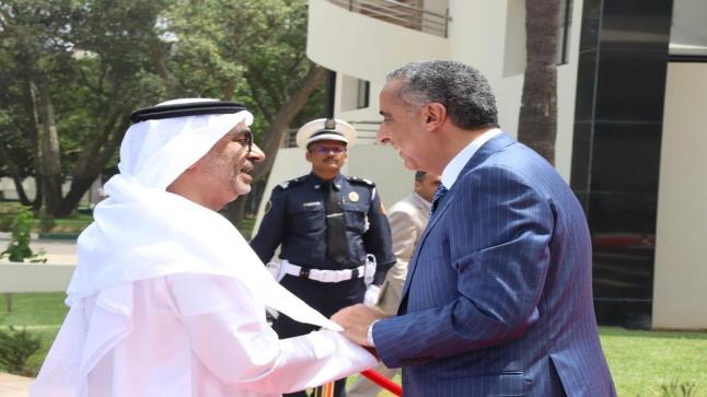 المغرب/الإمارات العربية المتحدة/أمن/مباحثات (صورة)