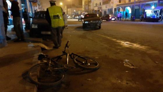 إصابة شخصين بأولاد تايمة بجروح خطيرة في حادث سير